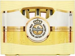 Warsteiner krat met 20 flesjes van 0,50 liter